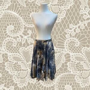 Vintage y2k grunge midi skirt